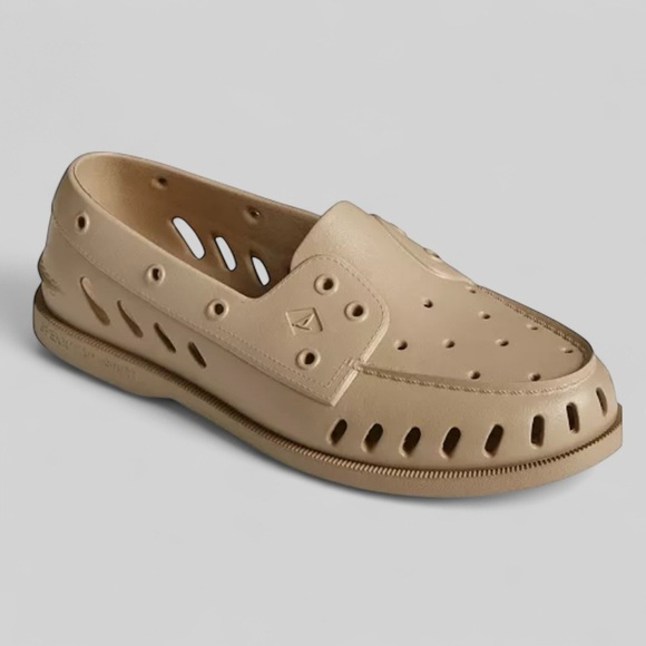 Sperry Women’s Authentic Original Float Boat Shoe Taupe Size 10 Brand New - Picture 1 of 8